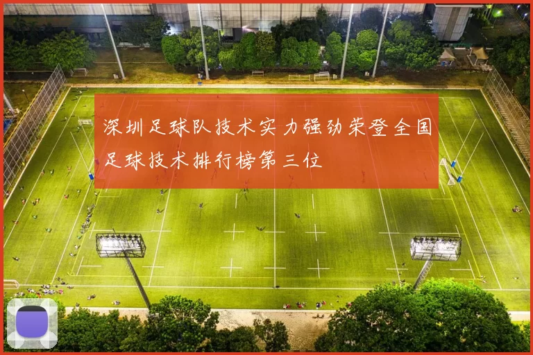 深圳足球队技术实力强劲荣登全国足球技术排行榜第三位