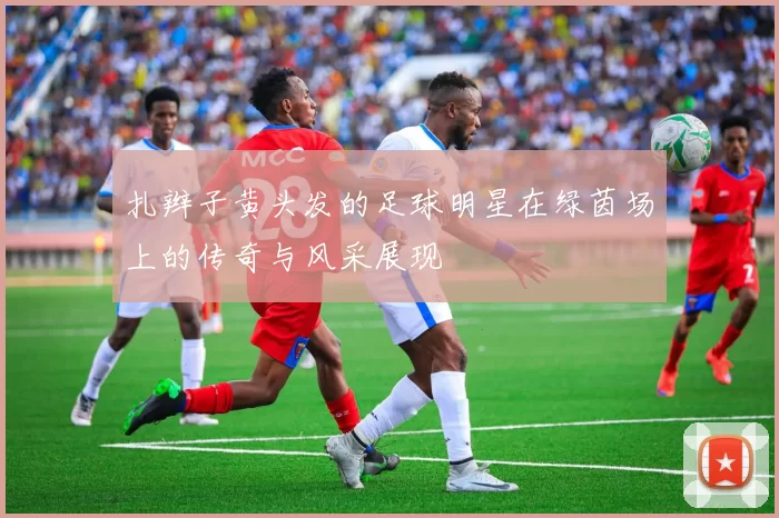扎辫子黄头发的足球明星在绿茵场上的传奇与风采展现