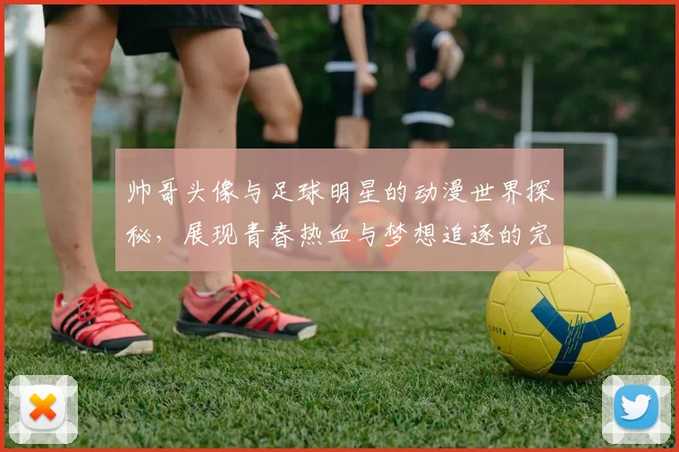 帅哥头像与足球明星的动漫世界探秘，展现青春热血与梦想追逐的完美结合