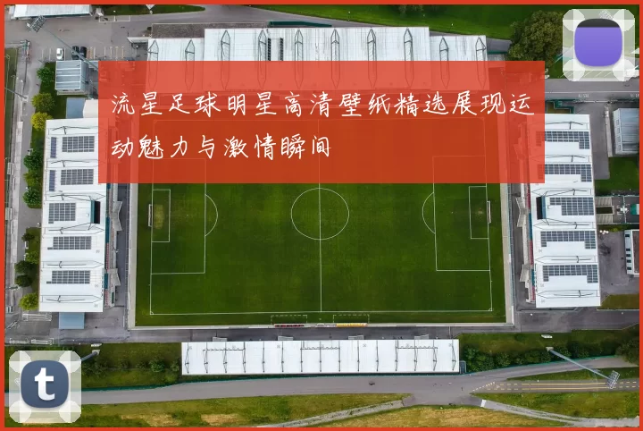 流星足球明星高清壁纸精选展现运动魅力与激情瞬间